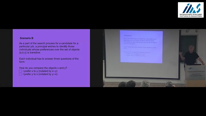 Ariel Rubinstein - A Model of Persuasion with a Boundedly Rational Agent