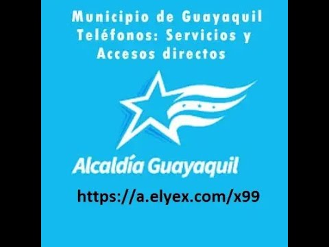 Municipio de Guayaquil Teléfonos Servicios y Accesos directos