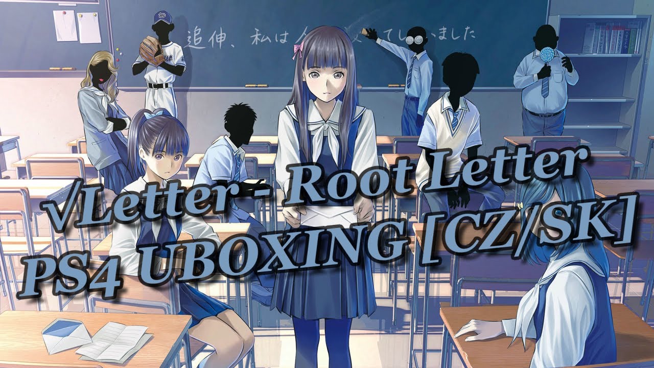  Letter Root Letter PS4 UBOXING CZ SK YouTube