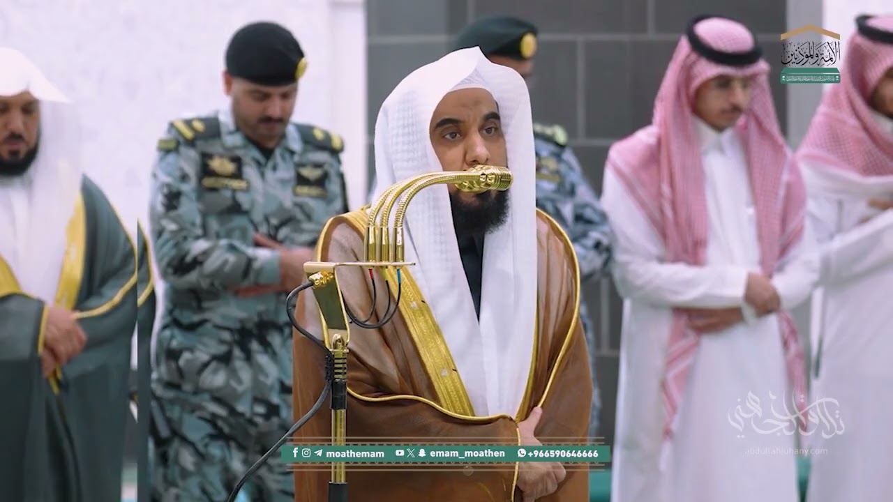 تلاوة بديعة من سورة الأنبياء للشيخ د. عبدالله الجهني | فجر 29-6-1447هـ