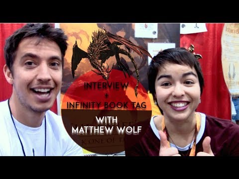 infinity book tag interview with matt wolf the ronin saga youtube