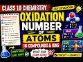 Oxidation Number Made Easy | Class 10 Chemistry | Simple Rules & Examples