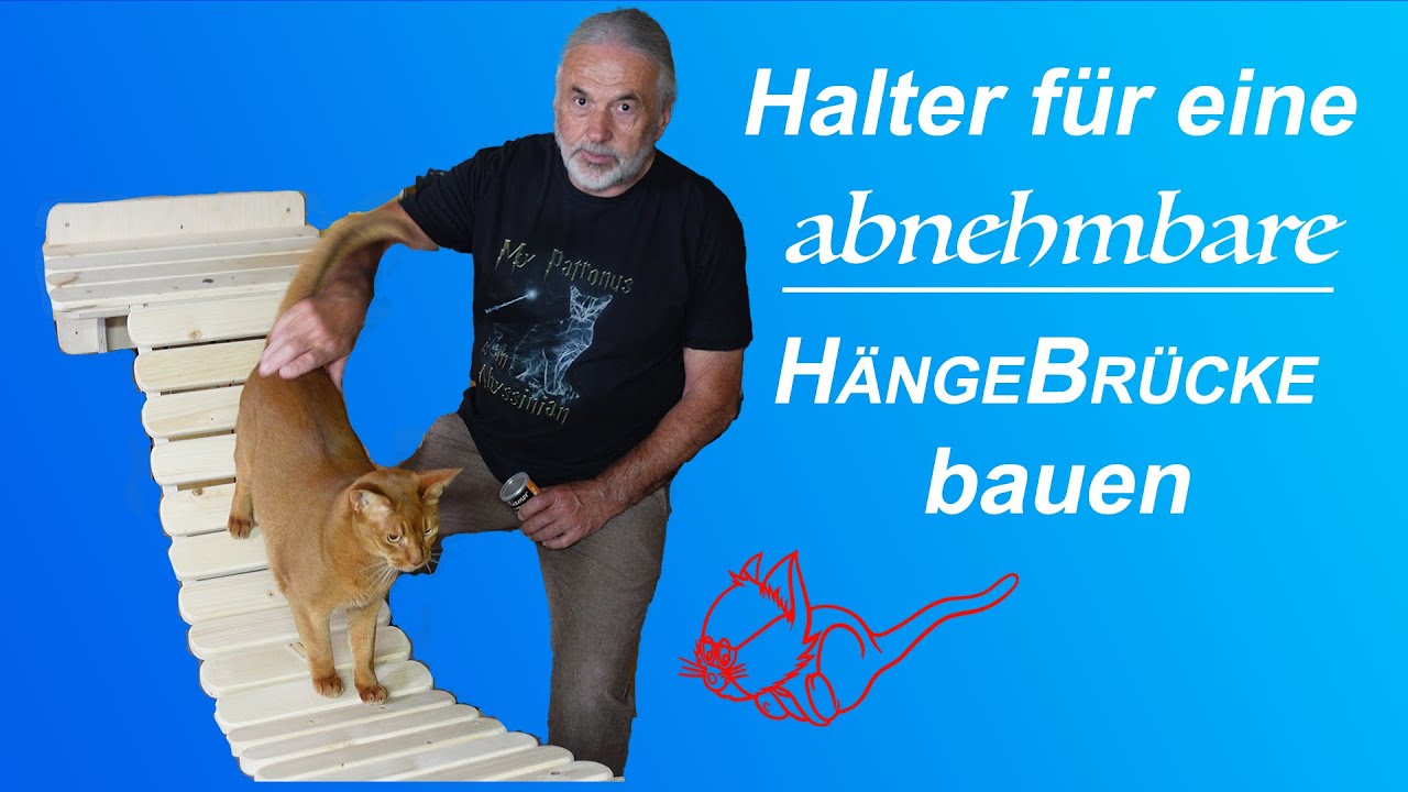 Hängebrücke zum aushängen.