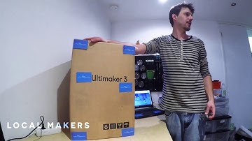 Ultimaker 3  Pt. 1 - Unboxing and First Set up