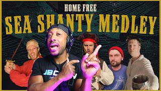 Home Free Sea Shanty Medley ( Reaction )
