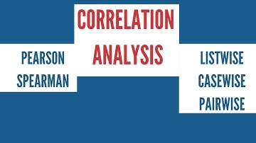 Pearson, Spearman, Listwise, Casewise, Pairwise Correlation analysis in Stata