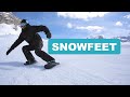 Snowfeet  new winter sport  skiing with the epic tricks of ice skating