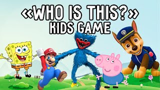 WHO IS THIS? #1 | KIDS GAME | CARTOON AND GAME HEROES