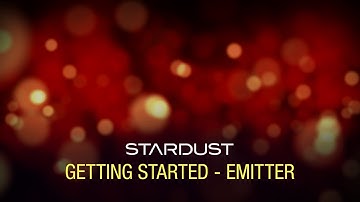 Stardust Getting Started Tutorial - Emitter Node
