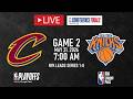 NBA LIVE! New York Knicks vs Cleveland Cavaliers LIVE FULL GAME 2 | NBA PLAYOFFS | May 21, 2026