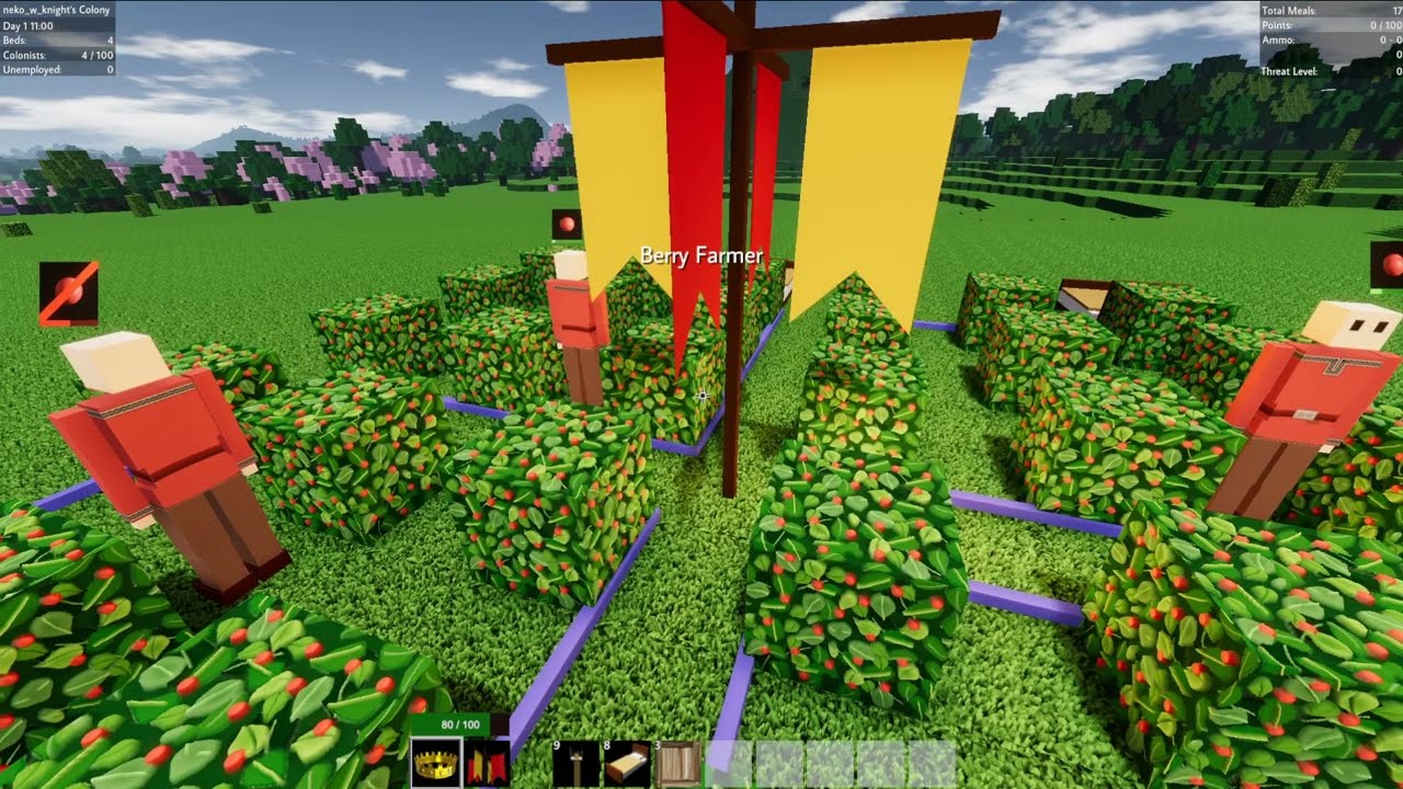 Colony survival: starting up