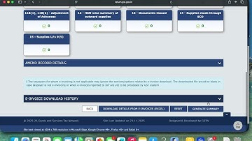 GST error: summary for filing is not generated or is not available at the time of filing GSTR
