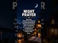 Night Prayer For Peaceful Sleep