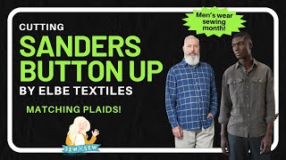 Fitting & Cutting Mens Sanders Button Up by Elbe Textiles Mens Wear!