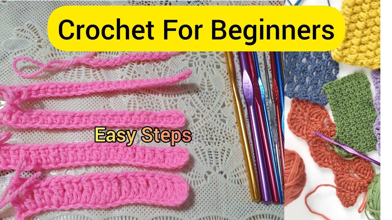 Crochet For Beginners || Easy Steps For Beginners || Crochet Work By