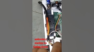 embroidery machine ka coarding device #viralshorts