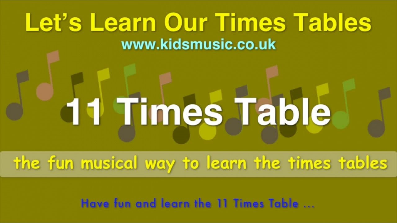 kidzone-let-s-learn-our-times-tables-11-times-table-youtube