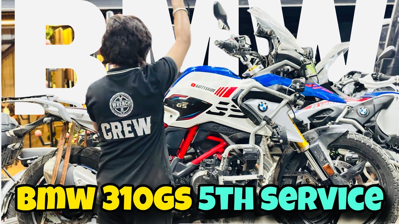 Skipped BMW Service Center 😱 | 5th Service of My BMW G 310 GS