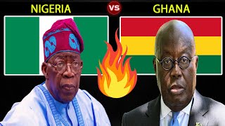 Nigeria vs Ghana - Country Comparison 2023