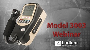 Model 3003 Series Webinar