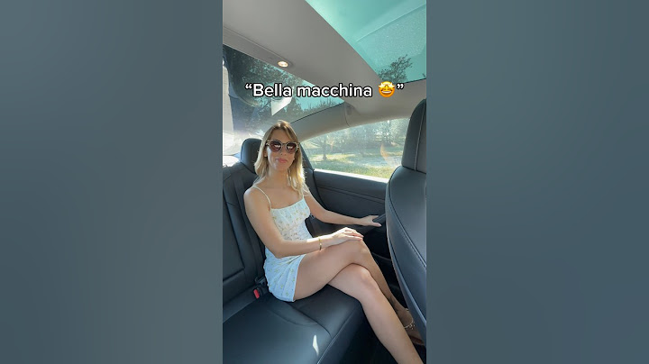COME si APRE una TESLA? #tesla #model3 #model #modely