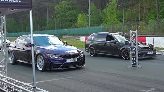Modified Cars Drag Racing | RACE WARS 2024 | - Sleepers, M3, M4, 400HP Civic, 850HP M3, Stage 2 TTRS