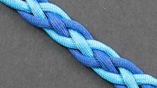 How to Tie a Two Color Snake Weave by TIAT