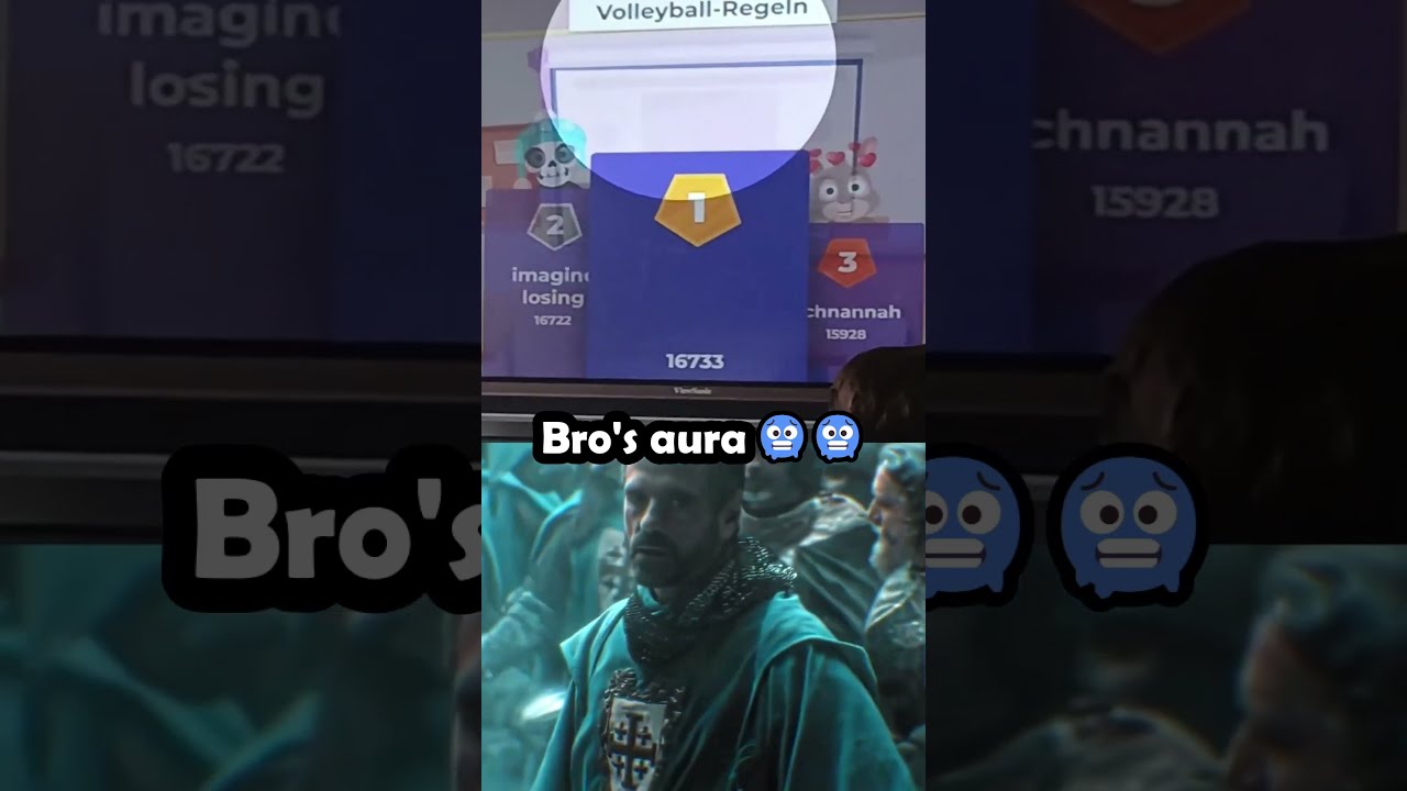 Bro Is The Definition Of Aura 