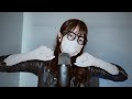 [ASMR] 手術用ゴム手袋に音を足す➕ / マウスサウンド、革ジャケット / Surgical rubber gloves, mouth sound, leather jacket