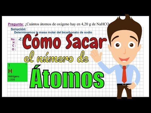 Video: Cómo Determinar La Cantidad De átomos