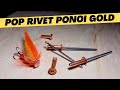 Tying a salmon fly on a pop rivet the ponoi gold