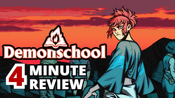 Demonschool - School’s Out, Demons Are In | 4 Minute Game Review
