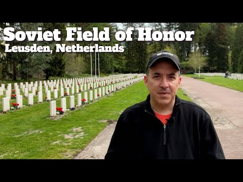 The Soviet Field of Honor in Leusden, Netherlands