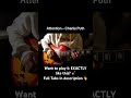 Attention – Charlie Puth | Guitar Cover 🎸 #shorts