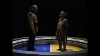 Guinan and Worf at Target Practice