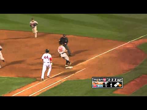 2010/09/21 Wigginton's nice play
