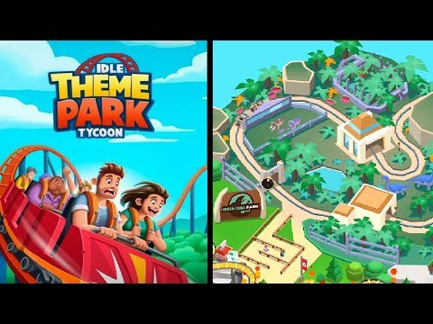 Idle Theme Park Tycoon 19 Volcanic Island Youtube - free roblox theme park tycoon 2 tips 2 apk android 30