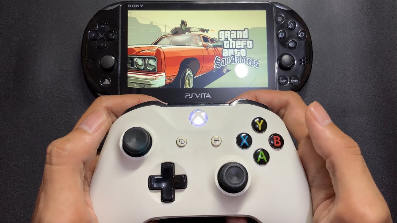Nintendo Switch PS vita Xbox One How to Connect Xbox One Controller to PS Vita + GTA San Andreas