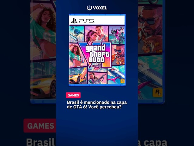Imagem de Brasil é mencionado na capa de GTA 6, você reparou?
