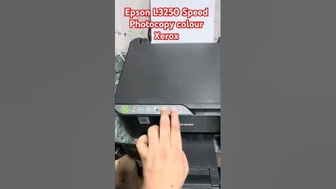 Epson L3250 Speed Photocopy colour Xerox #epson #service #printersupportsoftware