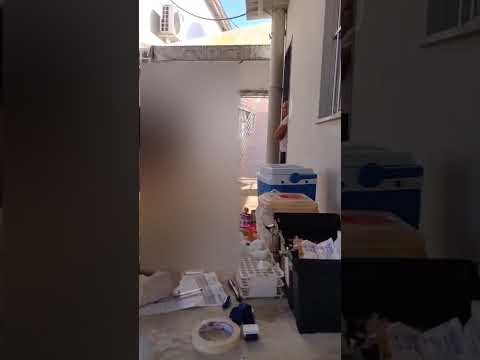 Coleta de Sangue no Posto de Saúde de Perobas   Linhares ES