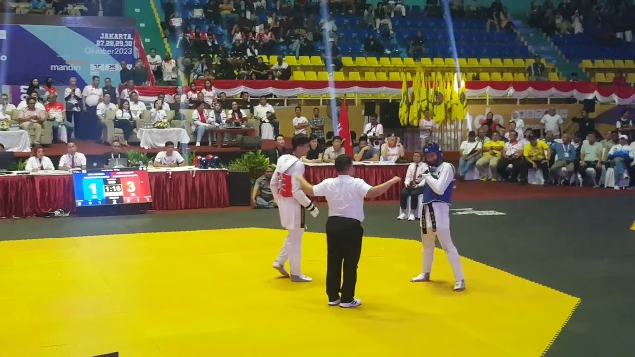 Osa Nando.Jateng Taekwondo Championship.#taekwondoindonesia #taekwondokyorugi #kyorugi