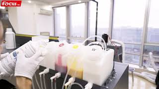 Industrial DTF printer Nebula-62F  tutorial 8:How to use a DTF printer -Load ink to printer