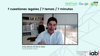 Andy Ramos. Pérez-Llorca - La Validez Del Derecho Actual Para Las Tecnologías Futuras