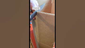 How to change rectangular box into square box for shipping #cardboardbox #shippingbox #ebayshipping