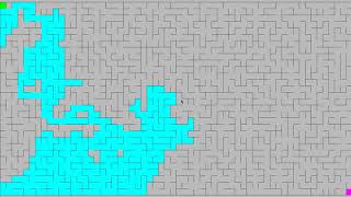 Self Solving Maze