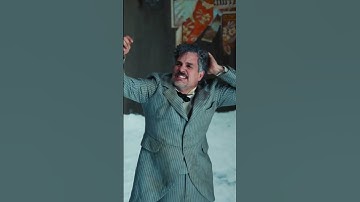 Thumbnail of Poor Things (2023) Directed by Yorgos Lanthimos. Balcony scene.