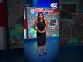 Scattered thunderstorms are popping up in today's heat