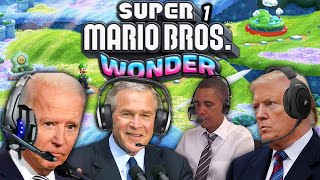 Us Presidents Play Super Mario Bros. Wonder With George W. Bush