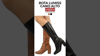 Sucesso de vendas!😍 LINK PROMOCIONAL NOS COMENTÁRIOS 👇🏻 #botas #lumiss #moda #ofertas #promoçao